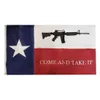 Texas Flag direct factory Hanging 90x150cm 3x5 ft Wholesale Tejas banner come and take it USA