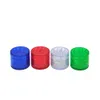 50mm Plastic Herb Grinder Smoking Tobacco Grinders Spice Crusher Hand Crusher Color Randomly for Dry Herbs Cigarette Crushers