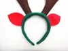 Weihnachtsdekorationen Weihnachtsgeweih Haare rot nicht gewebtes Hirschhorn Stirnband Haar Accessoire Urlaubs Geburtstagsfeier BH4037 TYJ