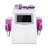 6in1 Ultrasound Cavitation 2.0 40k Vacuum RF Radio Fréquence Ultrasonic Machine de beauté à vide facial ultrasonique