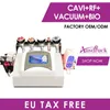 Novo Fiscal Grátis Ultrasonic Skin Lifting 40k Cavitação LLLT Laser Emagrecimento Vácuo Bipolar RF Celulite Equipamento