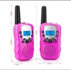 Téléphones de porte audio Walkie Talkie Walkie Walkie-Talkies 2 PCS Mini Station de radio à double sens PMR Cadeau Enfants / Utilisation de la famille / Camping
