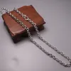 Sterling Silver Necklace Women Men Luck Rolo Cable Chain Link 6mmw 22 tum 31-33G1