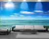 3d paysage papier peint 3d moderne papier peint ensoleillé et beau paysage marin décor à la maison salon chambre revêtement mural HD fond d'écran