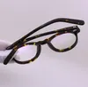 Merk Brillen Frames Mode Ronde Bijziendheid Optische bril Retro Eyewear Bril Frames Mannen Dames Miltzen Brilkaders met duidelijke lens