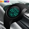 Nouveaux hommes montres de sport mode extérieure électronique LED montre numérique gelée couleur étudiant montres Relogio Masculino