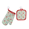 Рождество выпечки перчатки 2pcs / комплект рождественские украшения для дома Рождество 2020 Украшение новогоднего подарка Xmas Gift