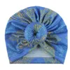 Esplosivo cappello di cotone ciambella stampa bambino carino palla morbida cappello indiano bambini annodati cappelli fascia bambino copricapo tendenza copricapo