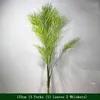 125cm 13 Forks grandes plantas tropicais de palmeira de palmeira falsa folhas de palmeira monstera plantas verdes folhas para decoração de festa de casamento em casa