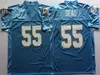 Maglia da uomo vintage MN Maglia da calcio Junior Seau Dan Fouts Lance Alworth Kellen Winslow Ed Camicia Blu Bianco Taglia S-3XL