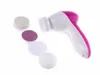 5 in 1 Electric Automatic Facial Cleanser Wash Face Cleaning Machine Skin Pore Cleaner Body Cleansing Massage Brush XB1