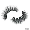 Golden Unwinding Lashes -04 cils de vison courts 3d meilleurs cils naturels longs de plumes de 15 mm emballage boîte carrée