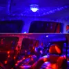 Mini LED Disco Light RGB USB Uppladdningsbar bil DJ Lights Stage Laser Lampa för Party Club Decoration
