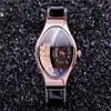 Змеиной ремень с бриллиантами Стильные женские часы плавные алмазные часы для женщин282Q