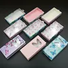 Butterfly Square False Eyelash Packaging Box 3d Mink eyelashes boxes Empty Flase Eyelashes Case