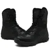الصحراء التكتيكية أحذية الكاحل رجال أحذية عارضة أحذية الجيش صيد الحذاء الأسود للأحذية الثانوية السود