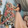 Christmas Decorations Colorful Tree Tinsel Garland Ribbon Xmas Party Bar Shiny Tops DIY Ornaments Home Wedding Birthday Hanging De1987461