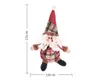 Julgransdekorationer Tecknad Doll Snowflake Plaid Doll Julgransdekorationer Barnens semestergåvor Partihandel Europa och Amerika