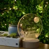 Lampe de lune 3D chaude Illusion veilleuse alimentée par USB, lampe de table LED décorative cadeau d'anniversaire de noël pour enfants garçons filles enfants