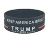 Donald Trump Silikonarmband Keep America Great Strap Party Favor Herrenmode Charm Armband Damen Silikonarmband