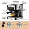 20 바 ItaliaAnse 타입 에스프레소 Koffiezetapparaat Machine Met Melkopschuimer Wand Voor Espresso, Cappuccino, Latte en Mokka