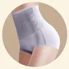Kvinnors trosor Kvinnor Bomull Underkläder Bulfter Andningsbar Hög midja Trainer Control Body Shaper Panty Girdle Shape