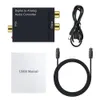 Novo SPDIF coaxial de fibra óptica Adaptador estéreo Digital to Audio Converter9678423