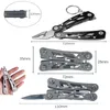 Mini clamp cable stripper Fold wire cutter Multitool multifunction multi tool plier multipurpose outdoor survive repair pocket EDC