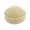 Herbst Winter Brimless Hüte Hip Hop Beanie Schädeldecke Straße Gestrickte Hut Frauen Männer Acryl Unisex Casual Fashion Solid Beanies Hut