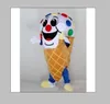 2018 Vendita di fabbrica caldo Costume della mascotte del gelato Gelato marino uomini Vestiti dei personaggi Natale Halloween Party Fancy Dress