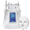 Aqua facial 7 en 1, pistolet de pulvérisation d'eau, microdermabrasion à oxygène, refroidissement par glace, ultrasons RF, resserrement de la peau, nettoyage en profondeur