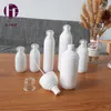 30 ml 50 ml 100 ml witte lege spuitflessen plastic mini hervulbare container lege cosmetische containers petg alcohol fles