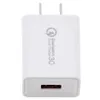 Quick Charge 3.0 USB Charger 18W QC3.0 US Fast Wall Travel Mobile Phone Chargers For Samsung Xiaomi Huawei