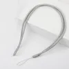 5–10 Stück langes Nylon-Lanyard zum Aufhängen von Mobiltelefonen, verstellbare Umhängebänder, flexible Schlinge, Halskettenseil