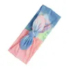 Mother and Daughter Hair Band Baby Tie Dye pannband Babies Lovely Bow Hair Warp Fashion Bunny Ear Parentchild Hair Band3413193