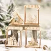 Christmas Decoration Festival Supplies Wooden DIY Swing Ornaments Christmas Decorations Creative Old Man Small Tree Decorations Wholesale