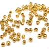 100pcs argento placcato oro perline accessori metallo piccolo anguria perline distanziatore tibetano ricamo risultati dei monili 4mm