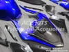 3 cadeaux gratuits Carénages complets pour Yamaha YZF 1000 YZF R1 2007 2008 Kit de carénage complet de moto en plastique d'injection noir bleu style A2