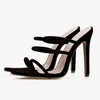 MORAZORA 2020 new arrival women sandals solid colors thin high heels sandals sexy summer party wedding shoes woman big size 43 0922