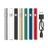 Type C USB Passthrough Preheat Battery 320mah With Display Packaging Variable Voltage 510 Thread Vape battery For Atomizers Cartridges