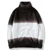 Hommes chandails épais chaud col haut Pull hommes mode col roulé hiver Pull confortable hommes noël Pull Pull Homme