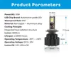 P9 LEDカーヘッドライトD2H D1S D3S D4S D2R D2S D4R D5S LED BULB 6000K 100W CAR LIGHT 13400LM D2S HEADLAMP AUTOMOBILES FOG12560728