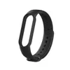 POUR Xiaomi Mi Band 5 4 3 Bracelet de remplacement en TPU Bracelet Smart Band 100PCS / LOT