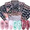 estampage design nail art