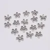 500pcs tibetansk silverblomma metallpärla kepsar pärla ändkepsar 11.5mm Filigree Smycken Findings Connector Pärlor Cap DIY smycken