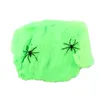 20g/Bag Halloween Scary Party Scene Props Stretchy Cobweb Spider Web Horror Bar Haunted House Decoration JK2009XB