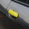Capa de decoração de porta de carro ABS amarela para Dodge Challenger 12 + Acessórios Exteriores