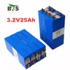 24 batteries LiFePO4 3.2v, 26ah, rechargeables, cellules polymères, pour pack 12v, 25ah, pour vélo électrique, convertisseur de puissance UPS, lumière solaire HID