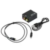 Stereo Optical Digital Audio SPDIF Toslink Coaxial sinal para analógico DAC Jack 2 * RCA Amplificador Decoder Adapter