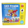 英語の英数字の列車のインテリジェンス子供の掲示板ゲームのおもちゃの興味の栽培学習